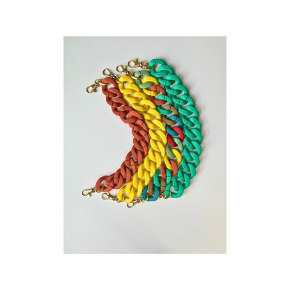 Multi-colored Matte 38cm Purse Chain