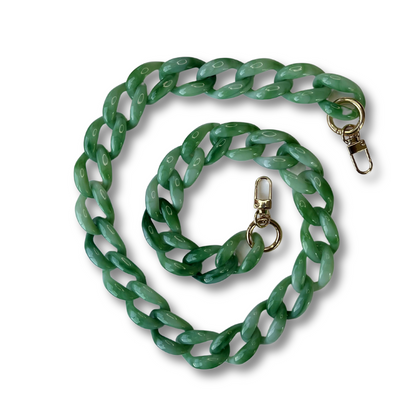 Grande Jade Purse Chain